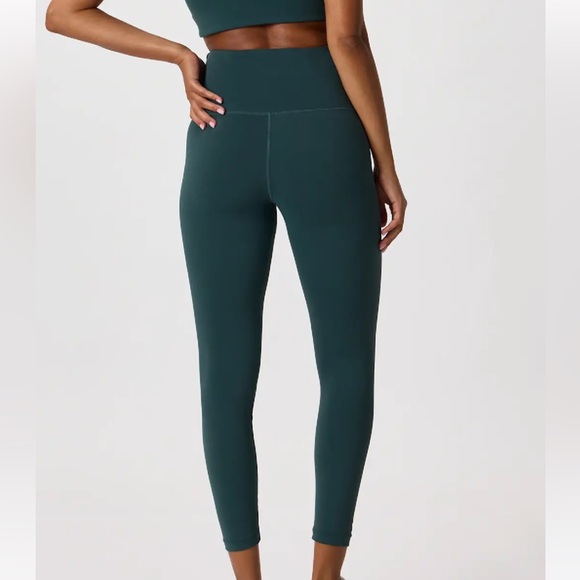 NWT Quince Ultra-Form High-Rise Crossover Legging Forest Green Small - Picture 4 of 6